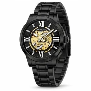 Invicta Objet D Art Automatic Men's Watch w/ Skeleton Dial - 41mm, Black (69507)